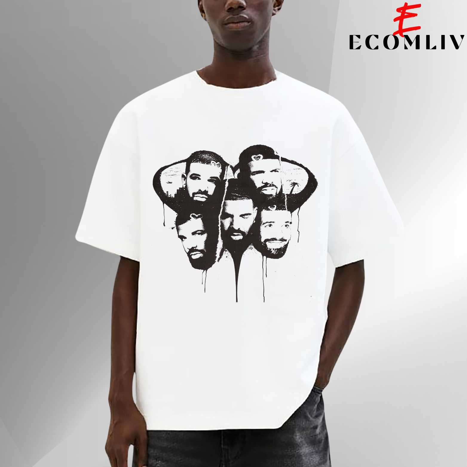 Vintage Drake T-Shirt, 90s Hip Hop Vibe Rap Retro Fit